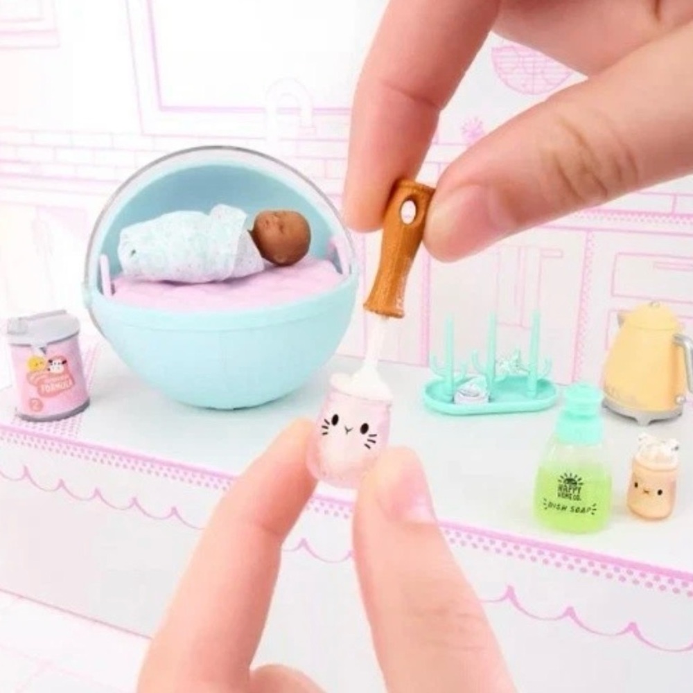 MGA's Miniverse Make It Mini Real‎ Baby Make It Mini Baby Food SEALED NEW - Picture 6 of 7